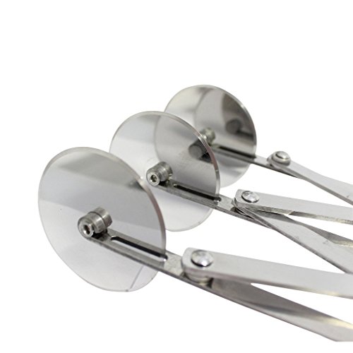 Expandable Pastry Cutter/Divider, 3 Wheel