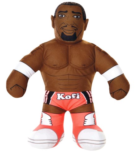 WWE Brawlin Buddies Kofi Kingston Plush Figure