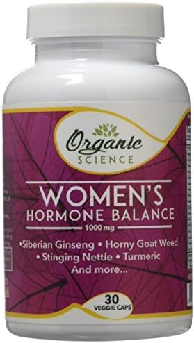 Organic Science Women's Hormone Balance Vegetarian Capsules, 30 Count
