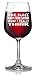 One Glass Away Funny Wine Glass Unique Wine Gifts Women Birthday Wine Gifts For Men Wife Girlfriend Sister Boss Best Friend BFF Coworker or Daughter - Christmas Present 13 Oz