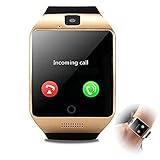 Smartwatch Unlocked Watch Cell Phone Bluetooth Smart Watch with Camera Handsfree Call Step Counter Watch for Samsung LG HTC Motorola Huawei BLU Android Smartphones Men Women Boys Girls Birthday Gifts