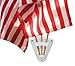 Camco 45504 White Triple Flag Holder