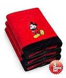 Jay Franco & Sons Disney's Mickey Mouse Super Absorbent and Soft Fingertip Towel 100% Cotton 11