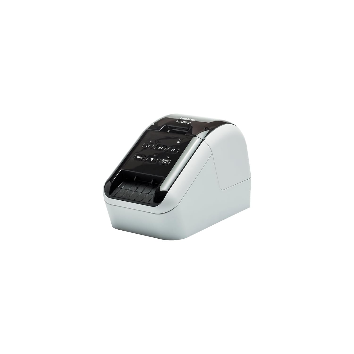 Photo 1 of Brother QL-810Wc Professional Printer with USB and WiFi connectivity, Ultra-Fast Printing up to 110 Labels per Minute with Standard Address in Monochrome, Black & Red Printing Available