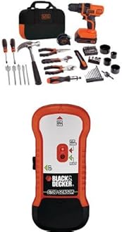 BLACK+DECKERLDX120PK 20-Volt MAX Lithium-Ion Drill and Project Kit w/ Wood Stud Finder