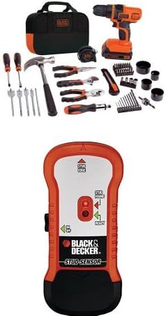 BLACK+DECKERLDX120PK 20-Volt MAX Lithium-Ion Drill and Project Kit w/ Wood Stud Finder