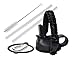 WaterFit Straw Lid and Paracord - For Hydro Flask Wide Mouth Sport Water Bottles & Two Plastic Straws - Hydro Sports Straw Cap Lid 18oz, 32oz, 40oz & 64oz