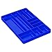 Ernst Manufacturing Home and Garage Organizer Tray, 10-Compartments, Blue primary