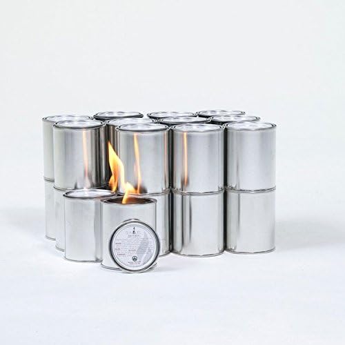 SunJel Pure Gel Firespace Fuel Pack of 24, 3.5 x 4