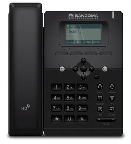 Sangoma s300 VOIP Phone with POE (or AC Adapter sold separately)