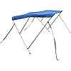 TMS-3-BOW-Bimini-Top-Frame-Boat-Cover-6L-x-54H-x-79-84W-Navy-Blue-with-Mounting-Hardware-and-Zipper-Boot