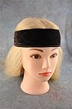 GEX Beauty Flexible Velvet Wig Grip Wig Band Scarf Head Hair Band Adjustable Fastern (Brown)