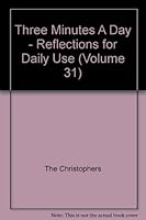 Three Minutes A Day - Reflections for Daily Use 0939055139 Book Cover