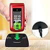 Uleway-Big-Button-Mobile-Phone-for-Elderly-Unlocked-Senior-Mobile-Phone-Easy-to-Use-Pay-as-You-Go-Flip-Phone-with-SOS-Emergency-Button-Charging-Cradle-24-177-Dual-Screen-Red Uleway Big Button Mobile Phone, Senior Unlocked Mobile Phone with Dock and 1000mAh Battery
