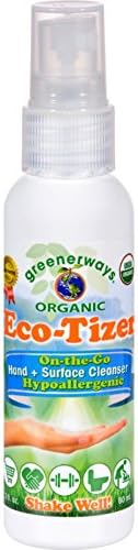 2Pack! Greenerways Organic Eco Tizer Counter Display - 2 oz - Case of 12