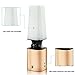 Anpress Retro LED Night Light Imitate Kerosene Oil Lamp Design with 10-Level Dimmer Control Knob Eye Care LED Desk Light USB Rechargeable Lamp for Reading/Home/Working/Office/Study