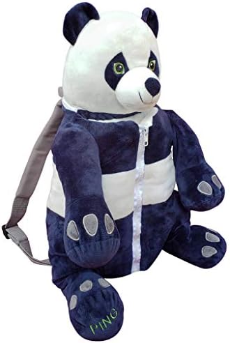 Petpak-pet, pillow, pack and lap tray-20" Plush animal backpack (Ping Panda)