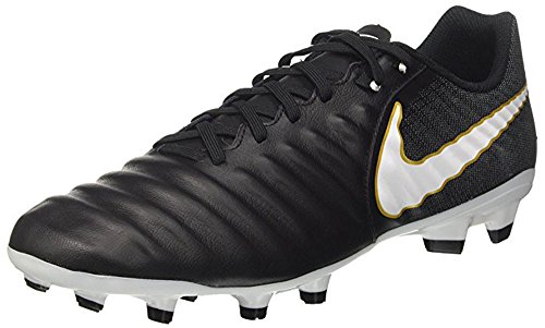 NIKE Men's Tiempo Ligera IV Leather Firm-Ground Soccer Cleats (12 D(M) US)