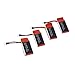 YouCute 6pcs 3.7V 500mAh Battery and 1to6 charger for Udi U45 U42 U42W CW4 RC quadcopter drone spare parts