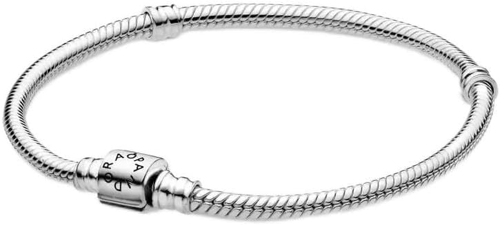 Amazon.com: PANDORA Snake Chain Sterling Silver Bracelet With