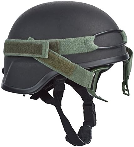 Revision DL PDQ Vented Helmet Strap Olive Green