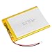 uxcell Power Supply DC 3.7V 3000mAh 475979 Li-ion Rechargeable Lithium Polymer Li-Po Battery