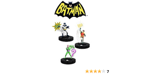 Amazon Com Dc Heroclix Batman Classic Tv Series Single Figure Toys Games