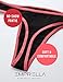 Emprella underwear Women Thong Panties 6 Pack Cotton Seamless w/Spandex, Assorted, Small