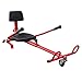 Hover Kart for Hoverboards, transform your Hoverboard into Go-Kart, Fully Adjustable fits Kid to Adult, Compatible with most Self Balancing Scooter- (Red)