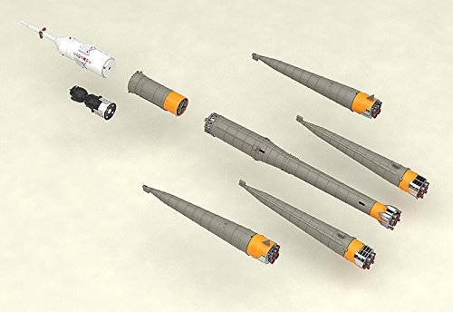 Good Smile Soyuz Rocket & Transport Train 1: 150 Scale Plastic Model Kit - Thumbnail 6