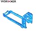 Worker Retaliator Shell Slide Block for nerf retaliator and Worker retaliator Shell Set - Transparent Blue