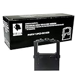 12 Pack Ink Ribbon Replacement for Okidata 320 420 Turbo 52102001 52104001 (12-pk, Black)