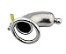 YiFeng Stainless Male Chastity Cage Device Belt Urethral Tube Men Bondage Fetish ZCS82 (45mm Ring)