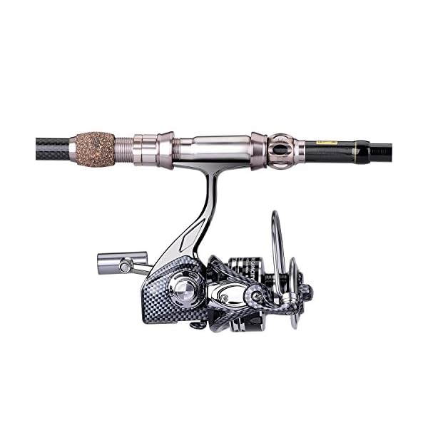 Spinning-Fishing-Reels-PLUSINNO-Big-Fish-Reel-Freshwater-Inshore-Saltwater-with-Gear-Ratio-521-LeftRight-Interchangable-Collapsible-Handle-Reel