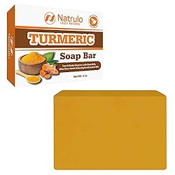 Turmeric Soap Bar for Face & Body - All Natural