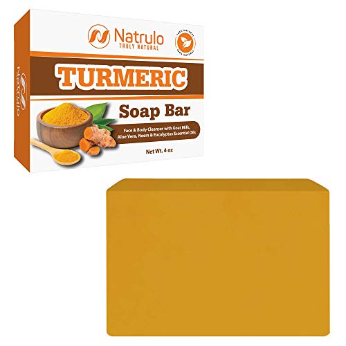 Turmeric Soap Bar for Face & Body - All Natural