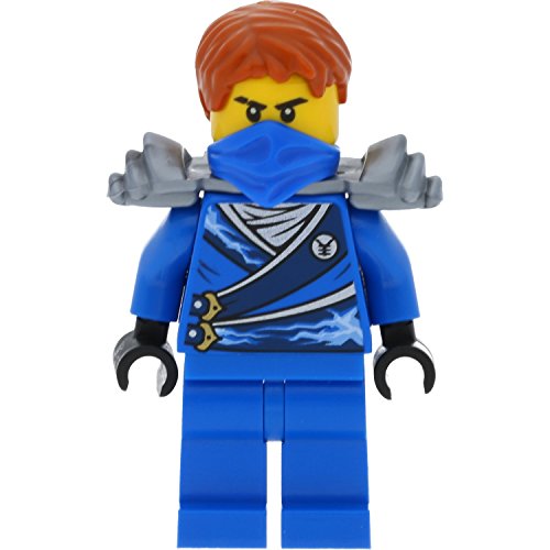 LEGO Ninjago Minifigur: Jay (Techno Robe) mit Schulterrüstung und Schwertern (EIN Neustart / Rebooted) – Bild 6