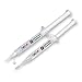 StyleSmile Envy Teeth Whitening Kit: 2X 3ml Syringes, 2X 3ml Remin Gel Syringes, 5-LED Fast-Acting Light, Custom Trays, Maintenance Pen