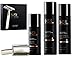 H2L Complete Wet Shaving Kit For Men | Includes High-End Razor & 5 Blades, Pre-Shave Primer Oil, Shaving Lotion, & After Shave Bump Prevention Balm (5 pieces in gift set) | By Hill Harper