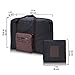 For Airlines Foldable Travel Duffle Bag Tote Carry on Luggage by Narwey