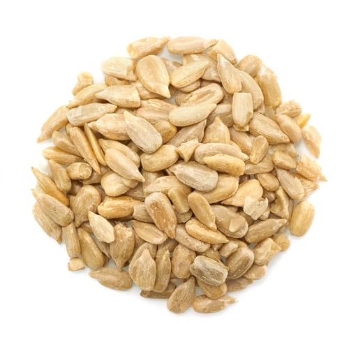ELAN ORGANIC RAW SUNFLOWER SEEDS, 7.1 OZ, UNSALTED KERNELS, SHELLED SEEDS, NO SHELL, NON-GMO, VEGAN, GLUTEN-FREE, KOSHER, ALL NATURAL SNACKS & TOPPINGS