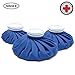 Doctor Developed Hot and Cold Pack, Ice Bag, Re-useable and Waterproof with Spill-Proof caps and Durable, Anti-Leak Materials (Large 11