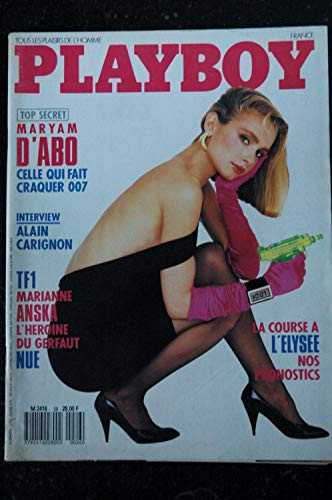 PLAYBOY 026 1987 OCTOBRE LE GERFAUT MARIANNE ANSKA ENTIEREMENT NUE SUSANNE MONTAG MARYAM D'ABO by Les Trésors d Emmanuelle