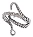 FOROLAV Stainless Steel Octopus Tentacle Ring Size Adjustable
