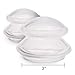 Cupping Therapy Massage Sets - Silicone Vacuum Suction Cups for Joint & Muscle Pain Relief - Best Chinese Cup Set for Anti Cellulite, Trigger Point, Deep Tissue Myofascial Release, X-Large Size Pair