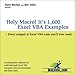 Holy Macro! It's 1,600 Excel VBA Examples by 