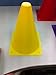 Traffic Cones 7 Inch Assorted Colors Plastic Traffic Cones - 12 Pack of 7 Multipurpose Construction Theme Party Sports Activity Cones for Kids Outdoor and Indoor Gaming and Festive Events