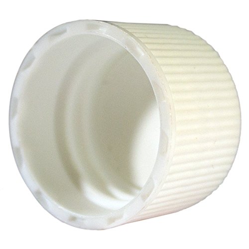 4 fl oz Clear Plastic Bottle with White Cap (24 Pack)