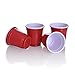 2oz Mini Red Solo Cups - 100 Count - Disposable Tiny Shot Glasses & Party Shooters - Great for Alcohol Tasting, Tailgates, Jager Bombs, Roulette, Wine, Beer, Liquor - Party Supplies