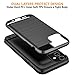 Nineasy for iPhone 7 Plus Case, with [Tempered Glass Screen Protector] [Built-in Kickstand Ring] Support Magnetic Car Mount Military Grade Shockproof Protective Case for iPhone 7 Plus 4G